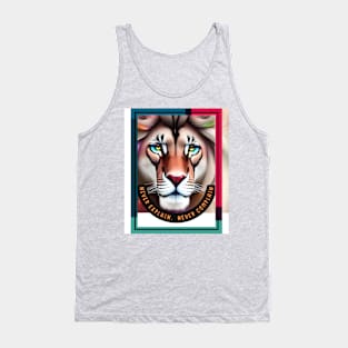 Never Explain, Never Complain (lion face) Tank Top